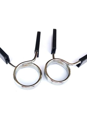 Barbel Spring Clip Dumbbell Bar Collar Clamp Weightlifting