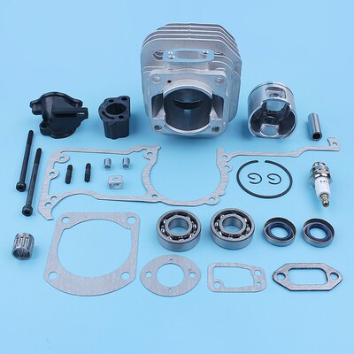 48mm Cylinder Piston Crank Bearing Gaskets Kit For Jonsered