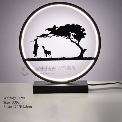 Nordic Dimmable Table Lamp Study Eye-care Desk Lamp Bedside