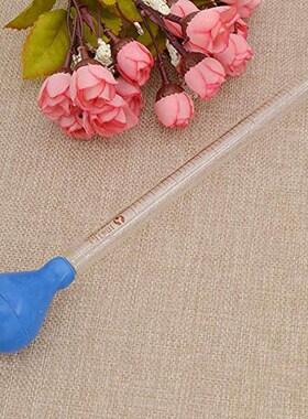 10ml Glass Scale Line Dropper Blue Rubber Head Pipettors Pip