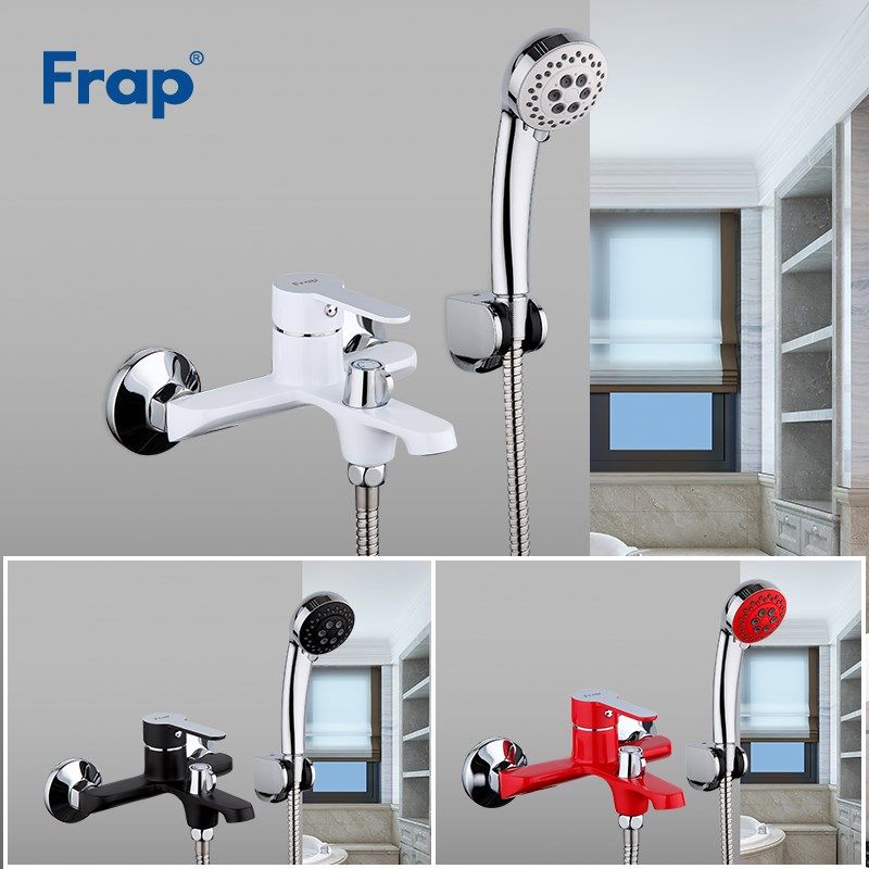 FRAP Bathtub Faucets multi color bathroom shower brass chro