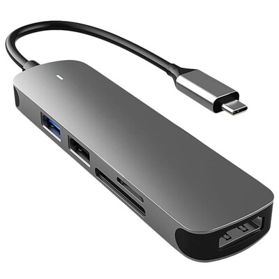 5 in 1 USB 3.0 Type C Hub To HDMI Adapter 4K Thunderbolt 2