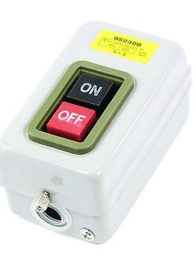 500V 3.7KW ON/OFF Three Phase 3P Latching Power Push Button