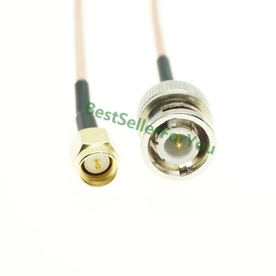 RG316 SMA Male Plug to BNC Male RF Pigtail Jumper Caxial Ca