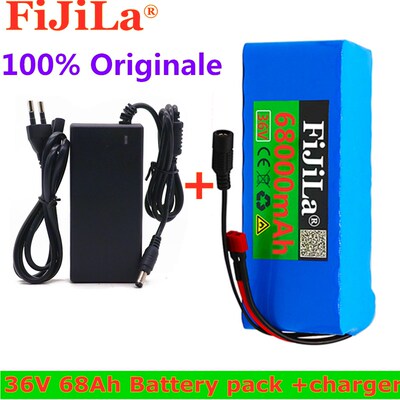 Original 36V battery 10S4P 68Ah battery pack 500W high