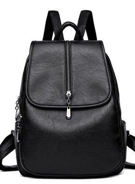 2020 New Fashion Woman  Backpacks Retro Leather Backpacks H