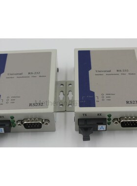 Industrial RS232 Serial Port 232 to Fiber DB9 Pin Optical Tr