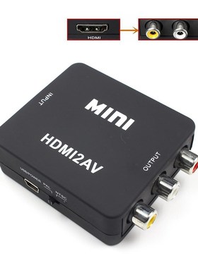 RCA To HDMI AV To HDMI GANA 1080P Mini RCA Composite CVBS A