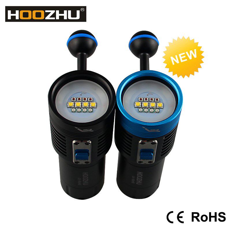 Free Shipping  Scuba Dive Video Light with three Colors Lig