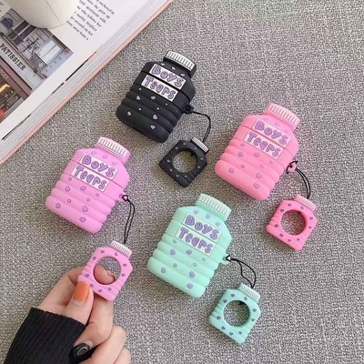 Axbety For AirPods 1/2 Case Cute Cartoon Boys Tears Earphon