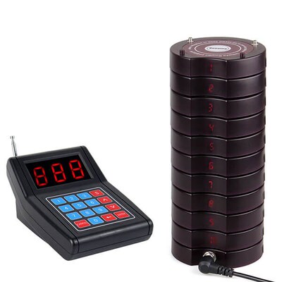 S-668 Restaurant Pager Wireless Paging System Queue Calling