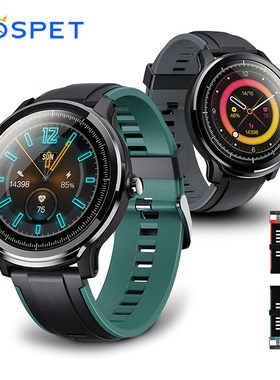 KOSPET Probe IP68 Waterproof Smart Watch Men Full Touch Roun