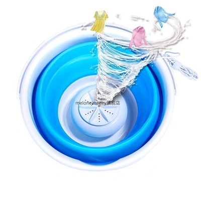 Portable  ni Washing Machine ltrasonic Cleaner Sonic Folding