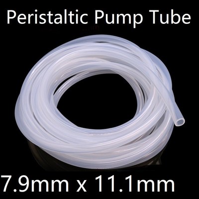 Peristaltic Pump Tube ID 7.9mm x 11.1mm OD Soft Silicone Ho
