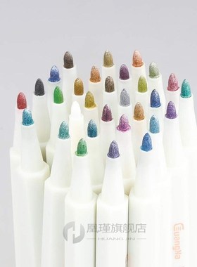 30 Colours Metallic Marker Pens for Glass Paint Markers Pen