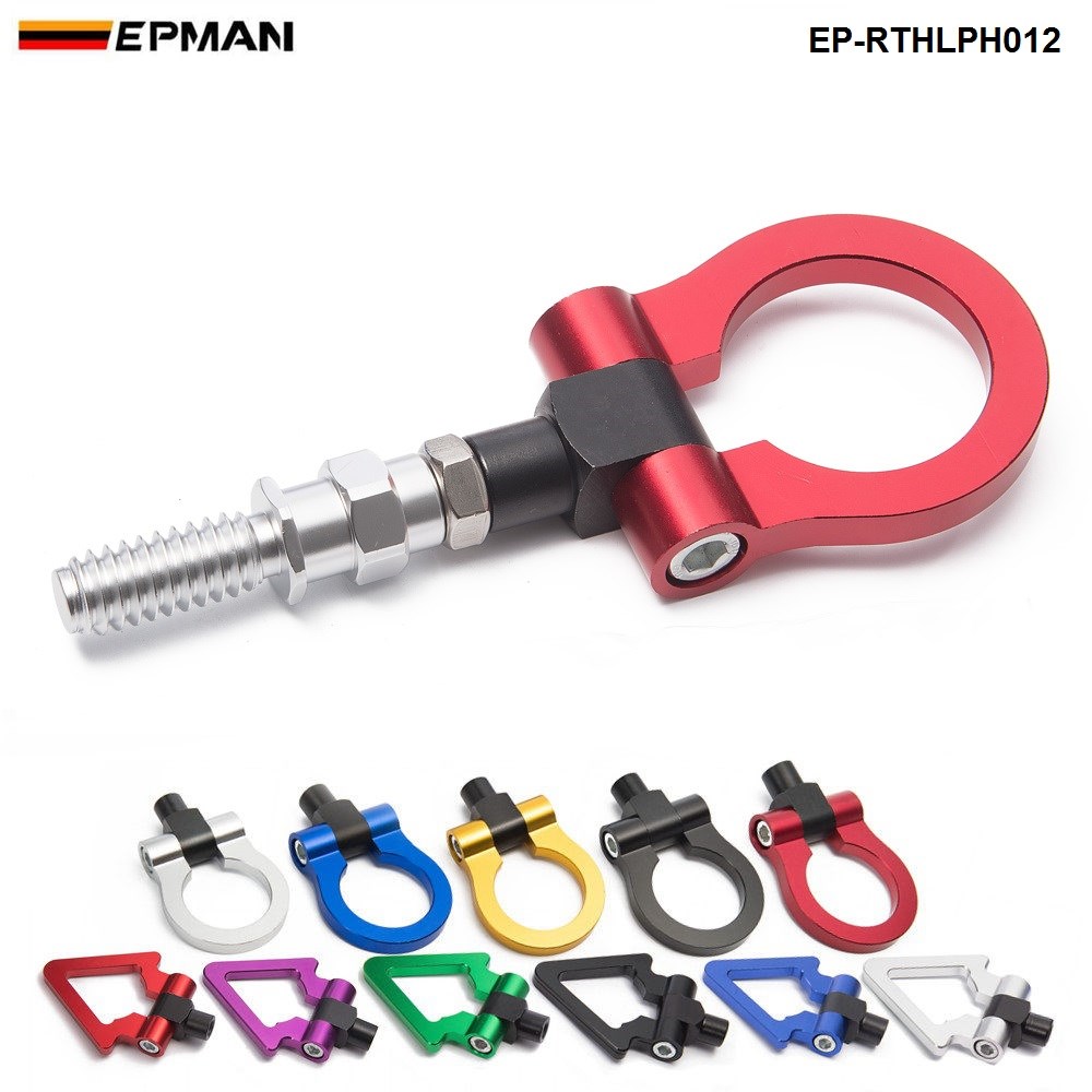 Sport CNC Billet Aluminum Front/Rear European Car Tow Hook F