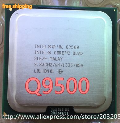 Original  Core 2 Quad Q9500 CP Processor (2.83Ghz/ 6M /1333G