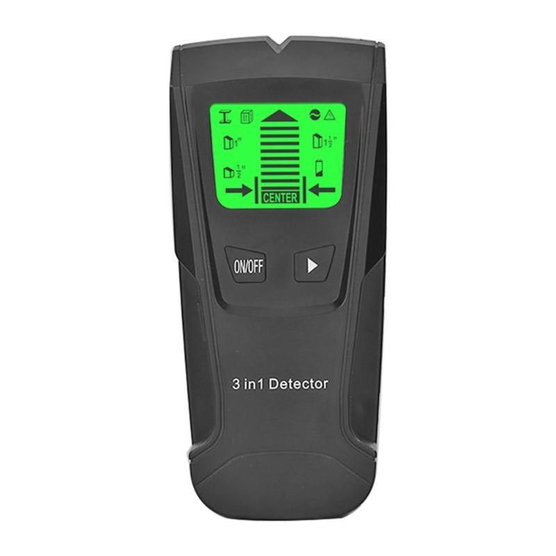 3 in 1 Metal Detector Finder Wood Studs Detector AC Voltage