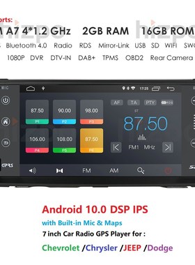 Car Multimedia Player for Jeep Wrangler JK Dodge Ram Challen