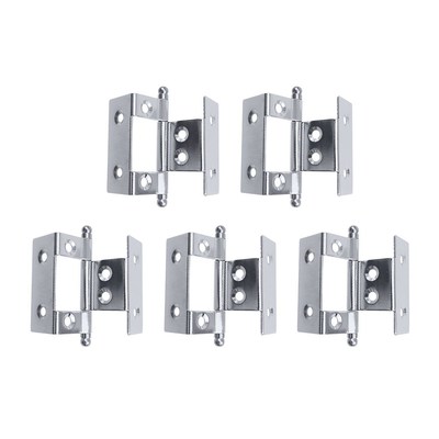 5 pcs/set Four Fold Hinges Bend Hinges Adjustable Wrap Cabin