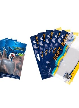 100 pcs/set Plastic Soft Bait Bags Daily Durability Safety