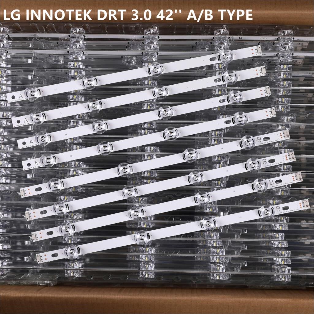 LED Backlight strip 8 Lamp For LG 42 inch TV INNOTEK DRT 3.0