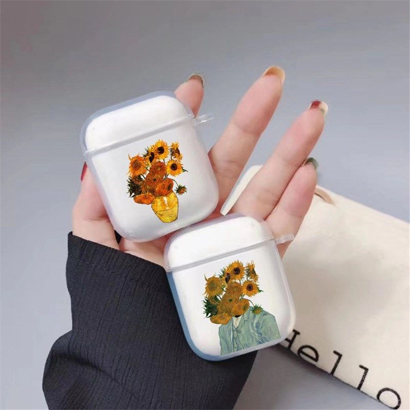 van gogh starry sky art chrysanthemum fashion case for airp