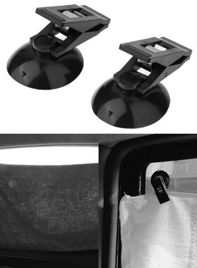 2 Pcs/Lot Car Window Mount Suction Sucker Clips Hook Holders