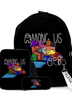 Weysfor 2020 New Game Among US Backpack Book Bag Backpack 3