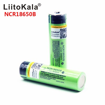 Hot liitokala  New Original NCR18650B 3.7 v 3400 mah 186