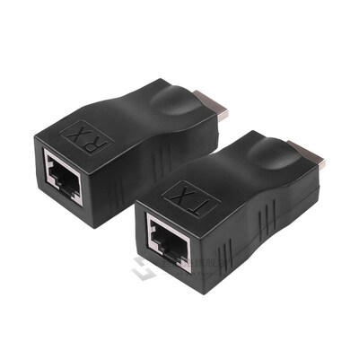 KEBID 4K HDMI 1.4 Extender to RJ45 Over  5e/6 Network LAN