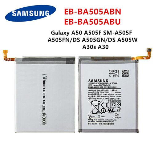 SAMSUNG Orginal EB BA505ABN EB BA505ABU 4000mAh battery For