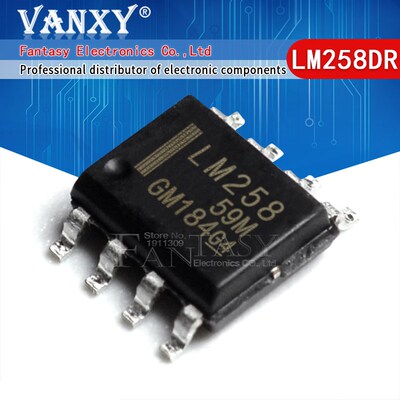 10PCS LM258DR SOP8 LM258 SOP 258DR SMD new and original
