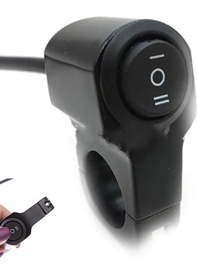 Aluminum Alloy Motorcycle Handlebar Headlight Switch Three