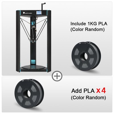 ANYCBIC Predator 3D Printer Plus Size 370*370*455mm pre-asse