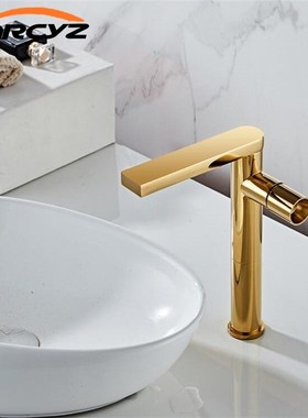 Basin Faucet Black lacquer single hole faucet Nordic matte r