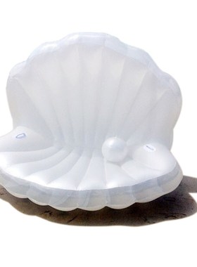 170*130*110CM Inflatable Seashell Pool Float Giant Inflatabl