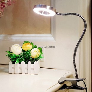 SB Rechargeble LED Light -on Flexible Reading Bed Lamp able