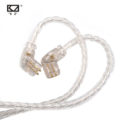 KZ ZSX/ZSN/ZSN Pro/ZS10 Pro AS16 Headphones Silver plated up