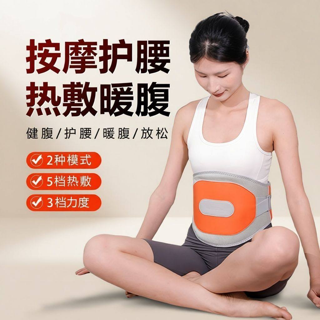 加热按摩腰带充电款震动护腰腰部按摩器艾草热敷发热腰肌暖宫神器,个人护理/保健/按摩器材,暖宫带/经期护理仪,淘宝优惠券,粉丝福利购,淘宝优惠卷