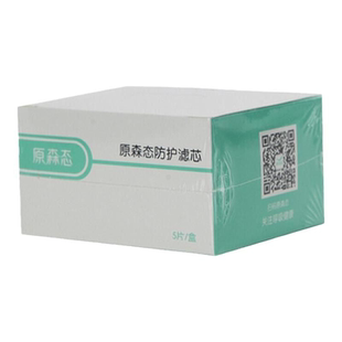 原森态智能电动口罩专业用防雾霾甲醛KN95送风净化儿童活性炭滤芯