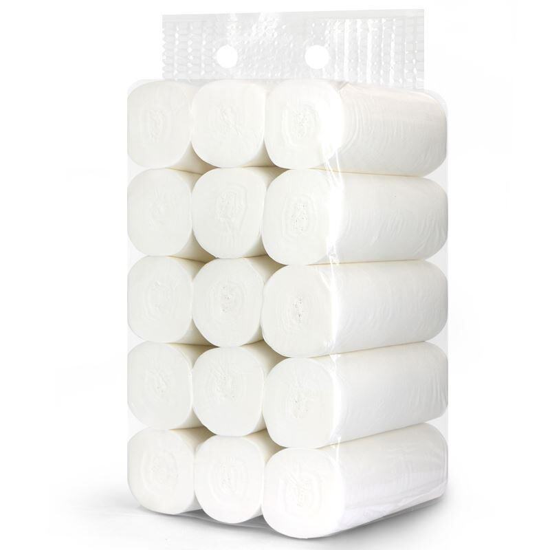 厕所用纸擦屁股解手质量好大便实惠装实心家用大卷纸则所卫生草纸