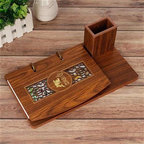 办公桌面木质台j历个性创意台历周历日历2021年台历定做定制