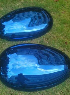 欧式现货抽象不锈钢鹅卵石头创意椭圆雕塑户外庭院水滴品园林摆件