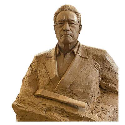 真人肖像定制雕塑铸铜头像玻璃钢老人纪念像亲人半身像名人雕塑