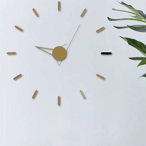 网红创意餐厅样板间时尚静音挂钟