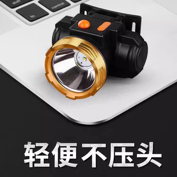 迷你超轻强光头灯可充电
