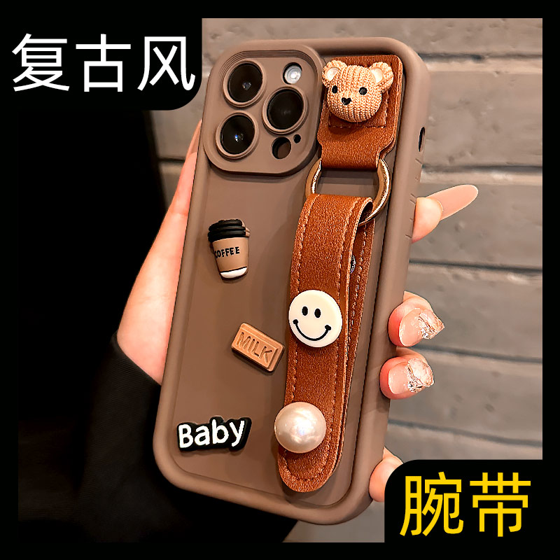 【卡通】腕带款秋冬新色手机壳