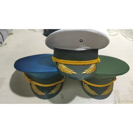 升旗手配饰帽子臂章领花领带简章腰带国旗护卫队演出服配饰