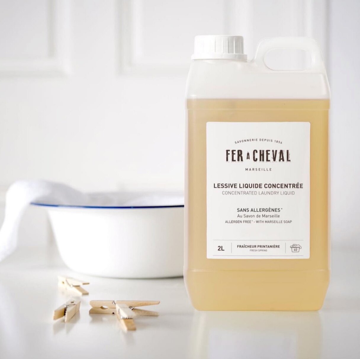 现货 法国马蹄铁fer a cheval洗手洗衣液皂片孕妇儿童除菌洗护